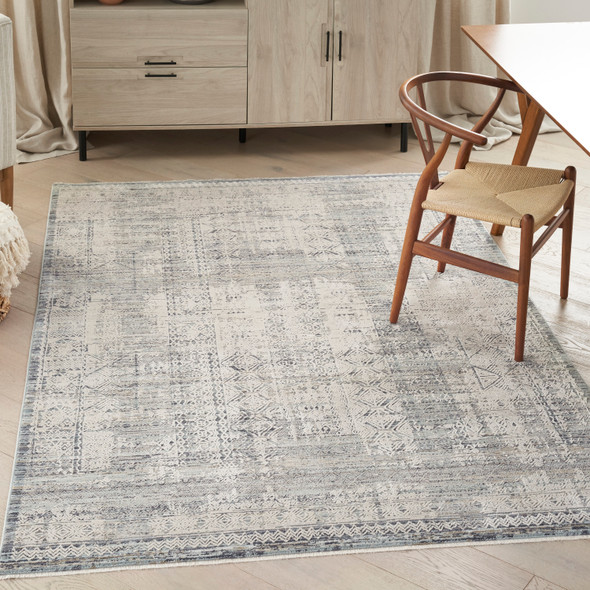 Nourison Home Lynx LNX06 Ivory Blue Rug