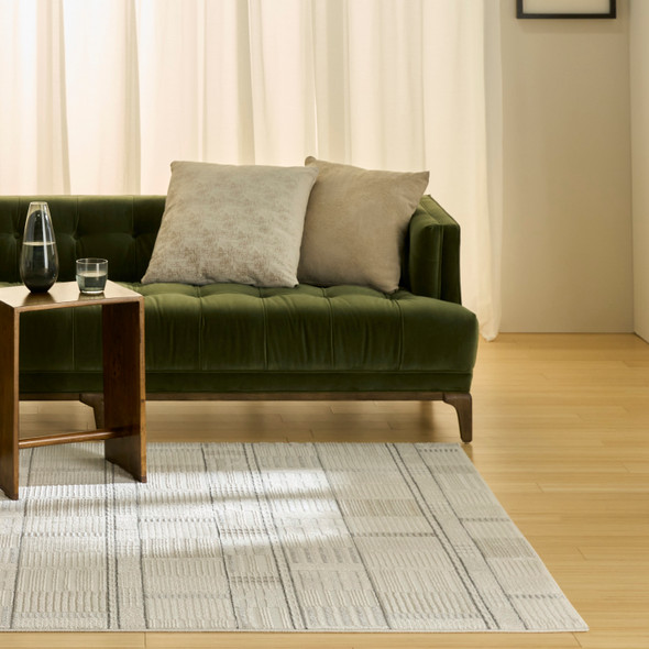 Nourison Home Nordic NRC04 Ivory Grey Rug