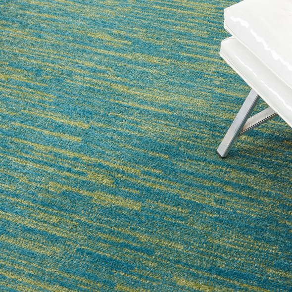 Nourison Home Nourison Essentials NRE01 Blue Green Rug