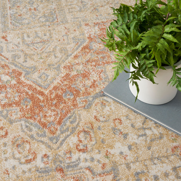 Nourison Home Nourison Essentials Persian NRE07 Beige Rust Rug