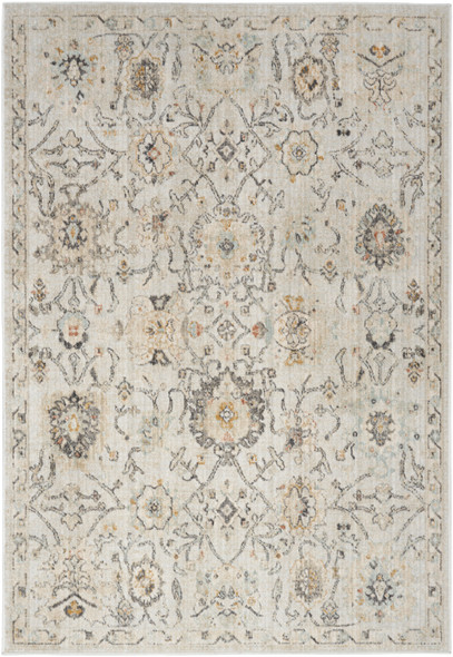 Nourison Home Oushak Home OUS01 Grey Rug