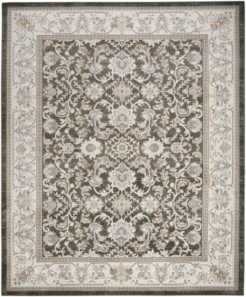 Nourison Home Serenity Home SRH02 Ivory Grey Blue Rug