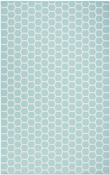 Nourison Home Twist Reversible TWS01 Aqua Rug