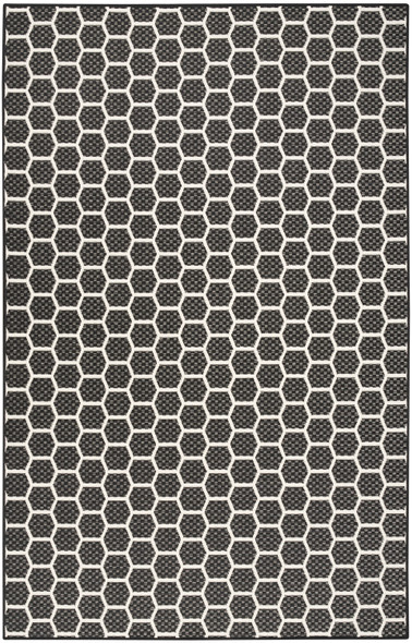 Nourison Home Twist Reversible TWS01 Black Rug