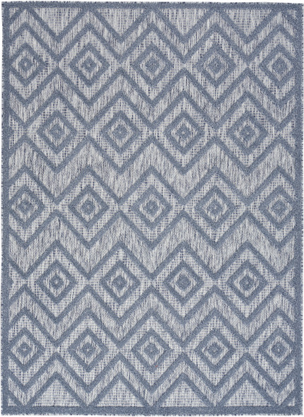 Nourison Home Versatile NRV01 Denim Blue Rug
