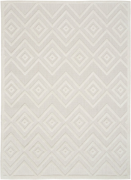 Nourison Home Versatile NRV01 Ivory White Rug