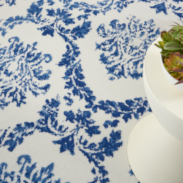 Nourison Home Whimsicle WHS01 Ivory Navy Rug