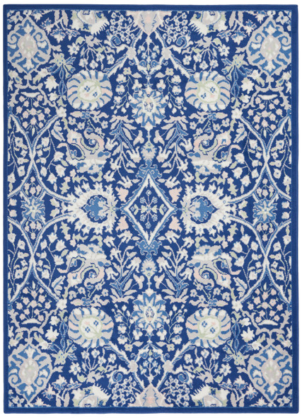 Nourison Home Whimsicle WHS10 Navy Multicolor Rug