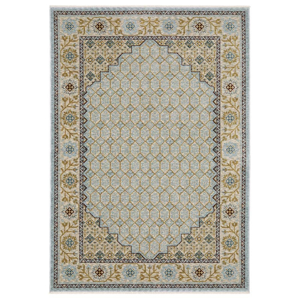 Oriental Weavers Capella CAP02 Blue Rug