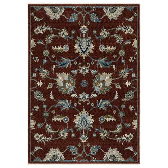 Oriental Weavers Capella CAP06 Red Rug