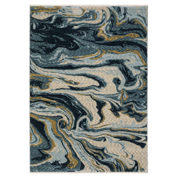 Oriental Weavers Capella CAP10 Blue Rug