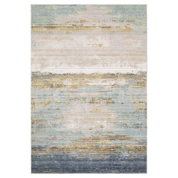 Oriental Weavers Cavett CAV09 Blue Rug