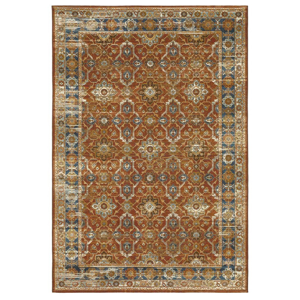Oriental Weavers Naples 1204X Rust Rug