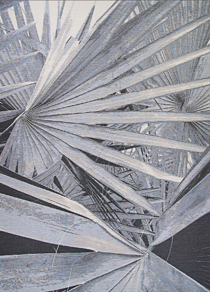 Couristan Dolce 5584 0270 Kalamiaris Palms Palm Silver Rug