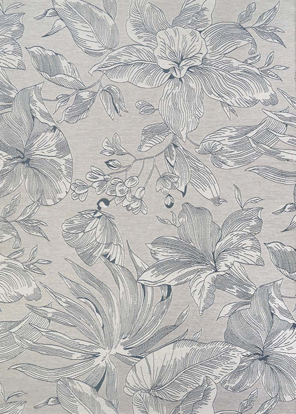 Couristan Dolce 7517 5001 Flora Argento Rug