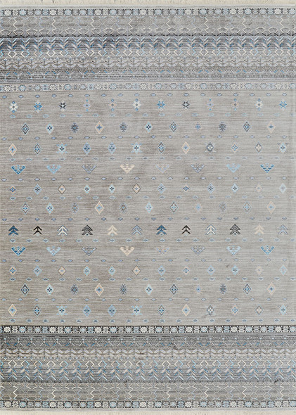 Couristan Halli H725 2001 Gabbeh Platinum Rug