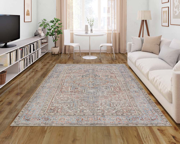 Couristan Imperial V003 1003 Asiatic Bluehaze Rug