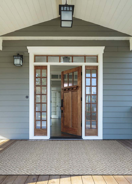 Couristan Monaco 2440 3184 Pavers Mocha Rug