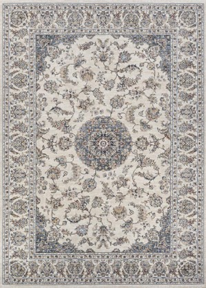 Couristan Monarch Je65 6454 Medallion Antique Cream Slate Rug