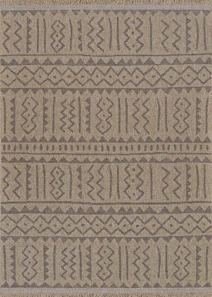 Couristan Naturalistic 3701 1001 Moroccan Natural Brown Rug