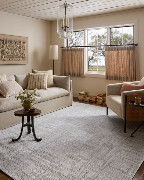 Loloi Hollis HOL-01 Grey Ivory Rug