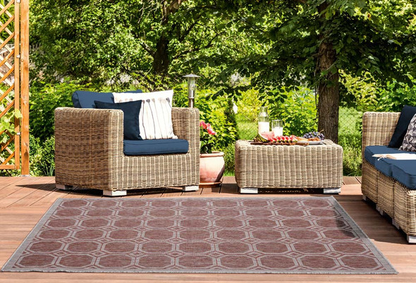 United Weavers Augusta 3900 10629 Balos Terracotta Rug