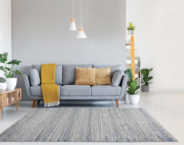 United Weavers Austin 4540 20860 Westway Blue Rug