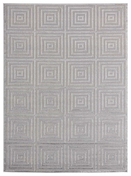 United Weavers Cascades 2601 10871 Tehama Silver Rug