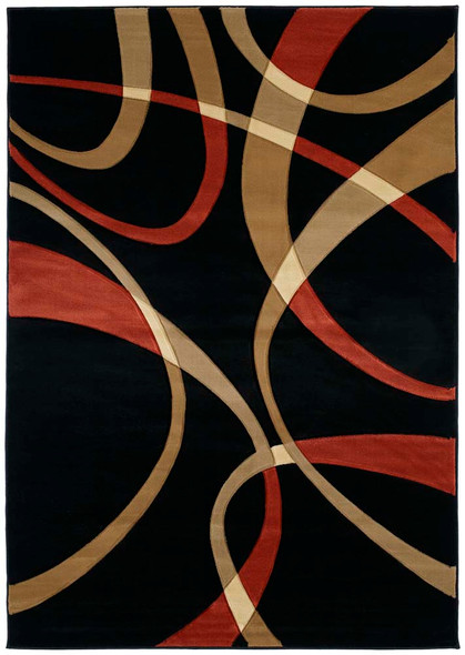 United Weavers Contours 510 21329 La Chic Terracotta Rug