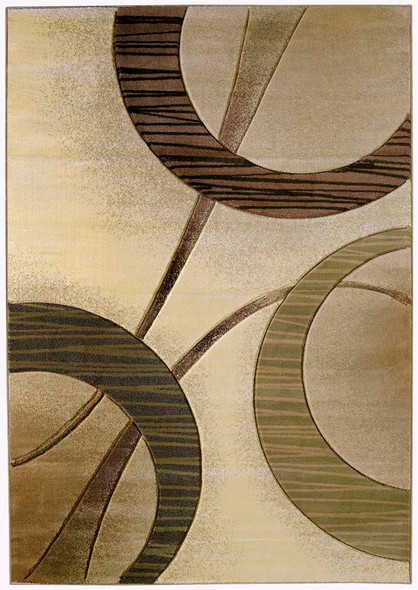 United Weavers Contours 510 22090 Zaga Cream Rug