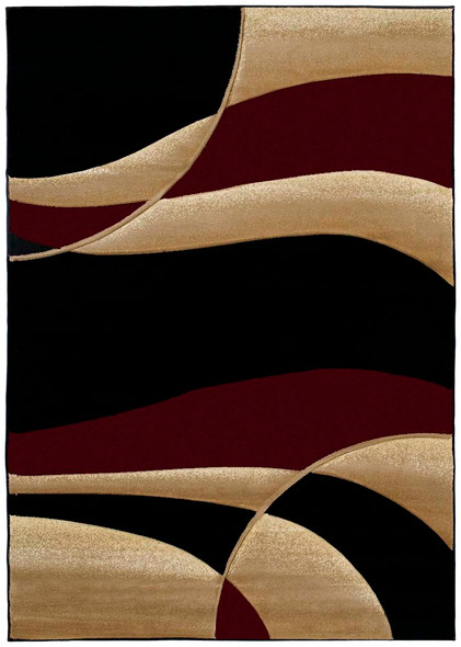 United Weavers Contours 510 22834 Avalon Burgundy Rug