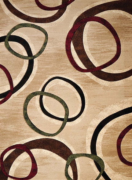United Weavers Contours 702 33426 Cul de Sac Beige Rug