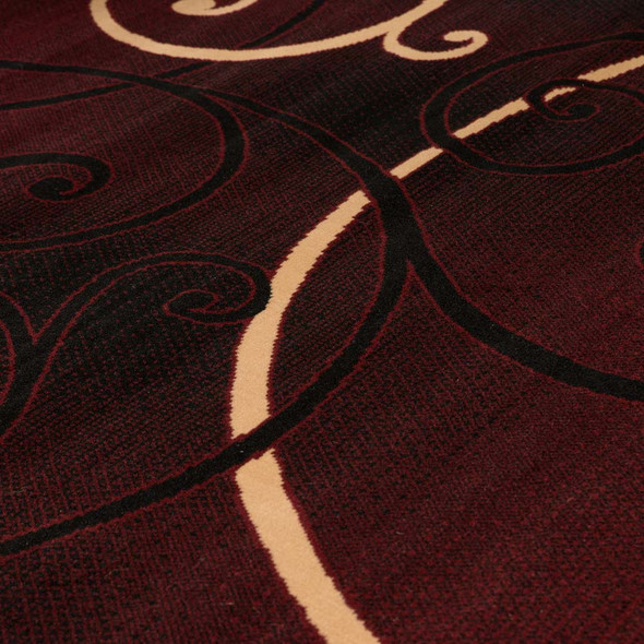 United Weavers Dallas 851 10934 Bangles Burgundy Rug