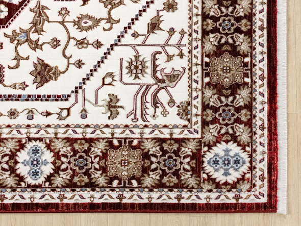 United Weavers Hudson 680 50434 Suzy Burgundy Rug