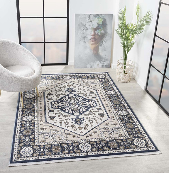 United Weavers Hudson 680 50460 Suzy Blue Rug