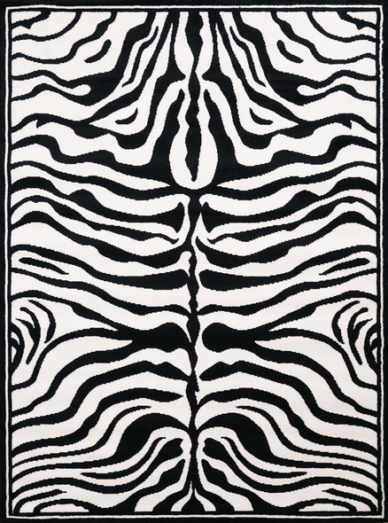 United Weavers Legends 910 30070 Zebra Skin Multi Rug
