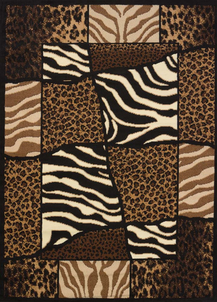 United Weavers Legends 910 4450 African Montage Multi Rug