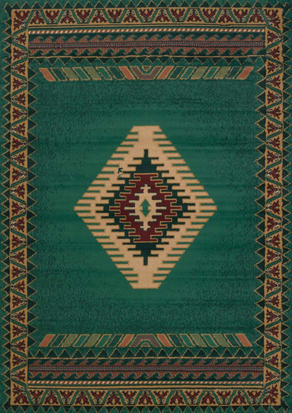 United Weavers Manhattan 940 27040 Tucson LT Green Rug