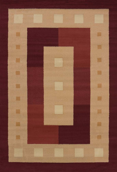 United Weavers Manhattan 940 36834 Time Square Burgundy Rug