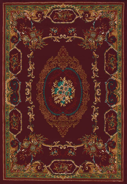 United Weavers Manhattan 940 38134 Lexington Burgundy Rug