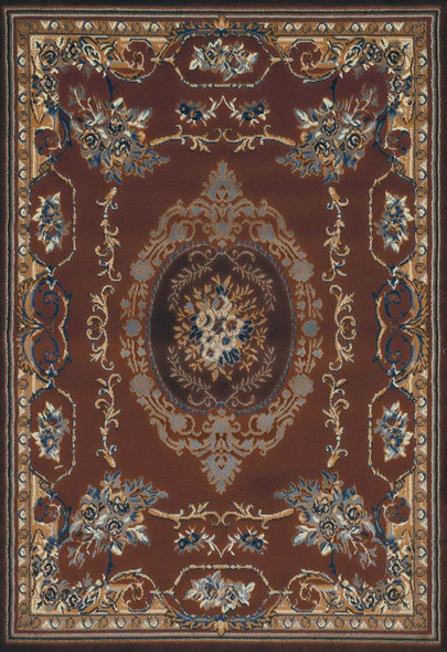 United Weavers Manhattan 940 38150 Lexington Brown Rug