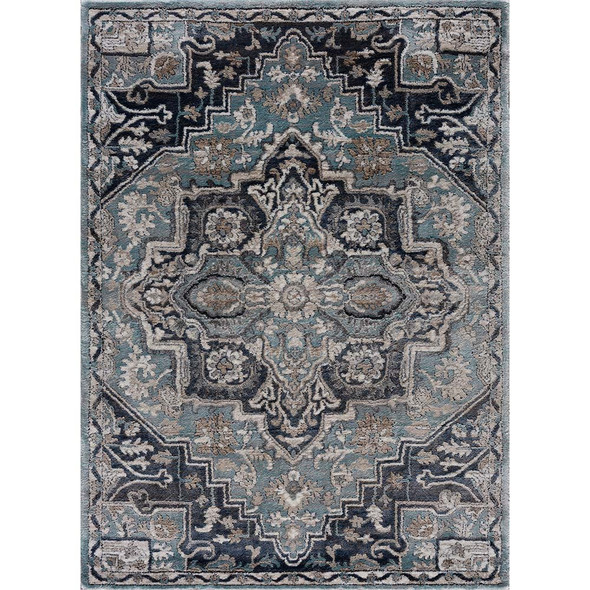 United Weavers Portsmouth 3110 40460 Ancient Land  Blue Rug