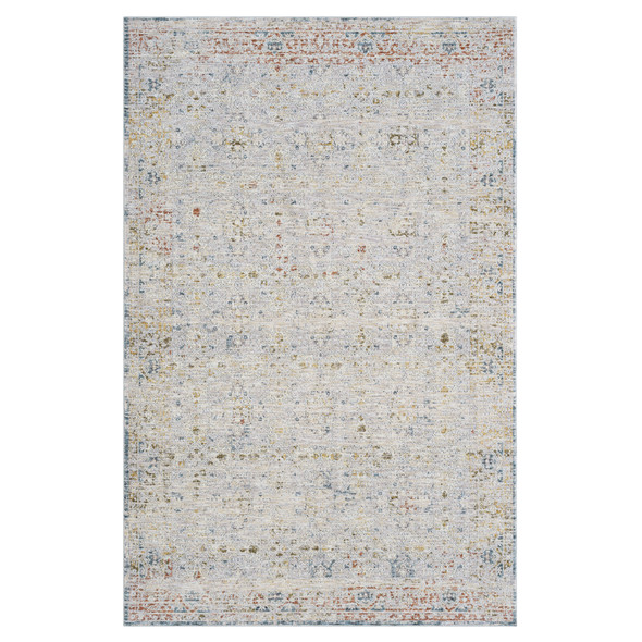 LR Home Allure 82474 Light Gray Blue Rug
