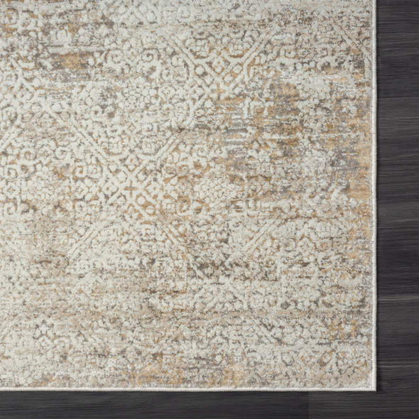 LR Home Brisbane 82283 Gray Beige Rug