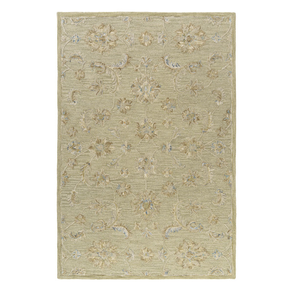 LR Home Dreamscape 82437 Tea Green Beige Rug