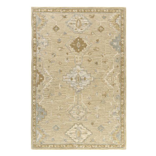 LR Home Dreamscape 82443 Beige Pastel blue Rug