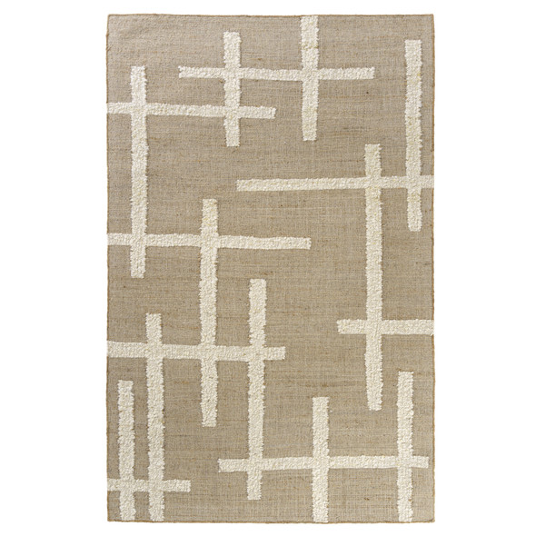 LR Home Geoblend 82519 Natural Ivory Rug