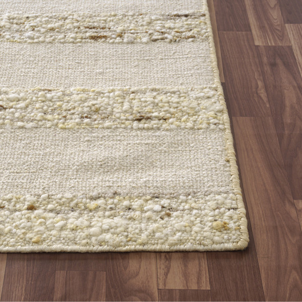 LR Home Geoblend 82523 Ivory Natural Rug