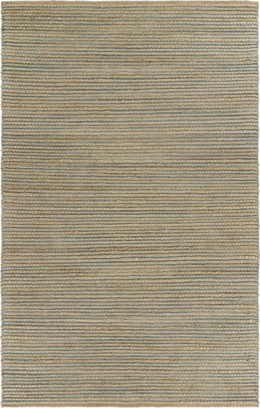 LR Home Natural Fiber 03377 Natural Blue Rug