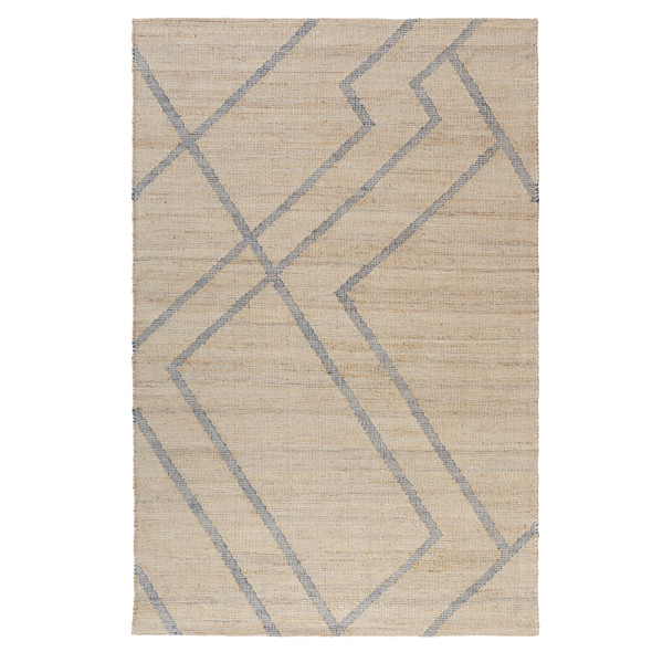 LR Home Willow 82575 Blue  Natural Rug